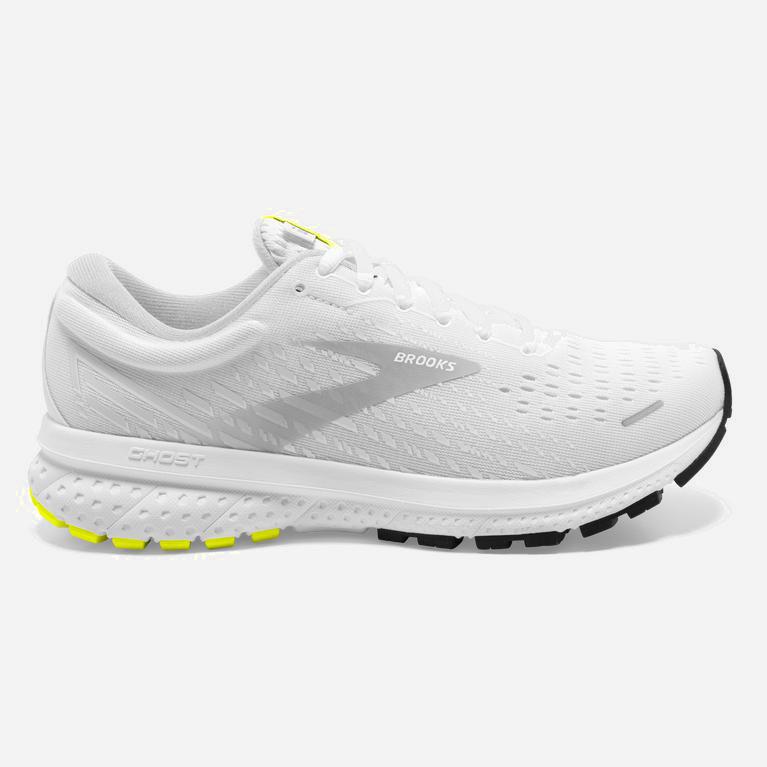 Ténis Brooks Ghost 13 Sapatilhas De Corrida Para Estrada Homem Branco (32891GQES)